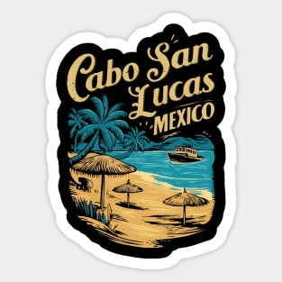 Cabo San Lucas, Mexican City Resort. Sticker